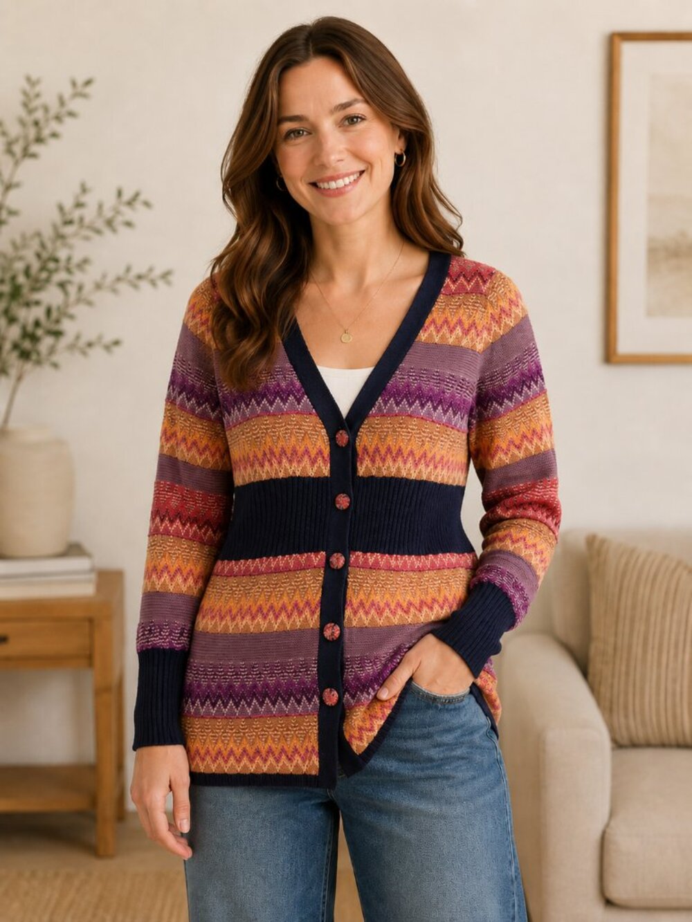 Anthropologie Moth Flamma Cardigan